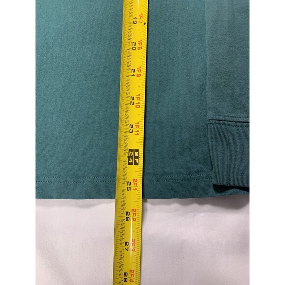 Vineyard Vines T-Shirt Women's Medium Green Christmas Long Sleeve Crew Neck - Picture 7 of 7